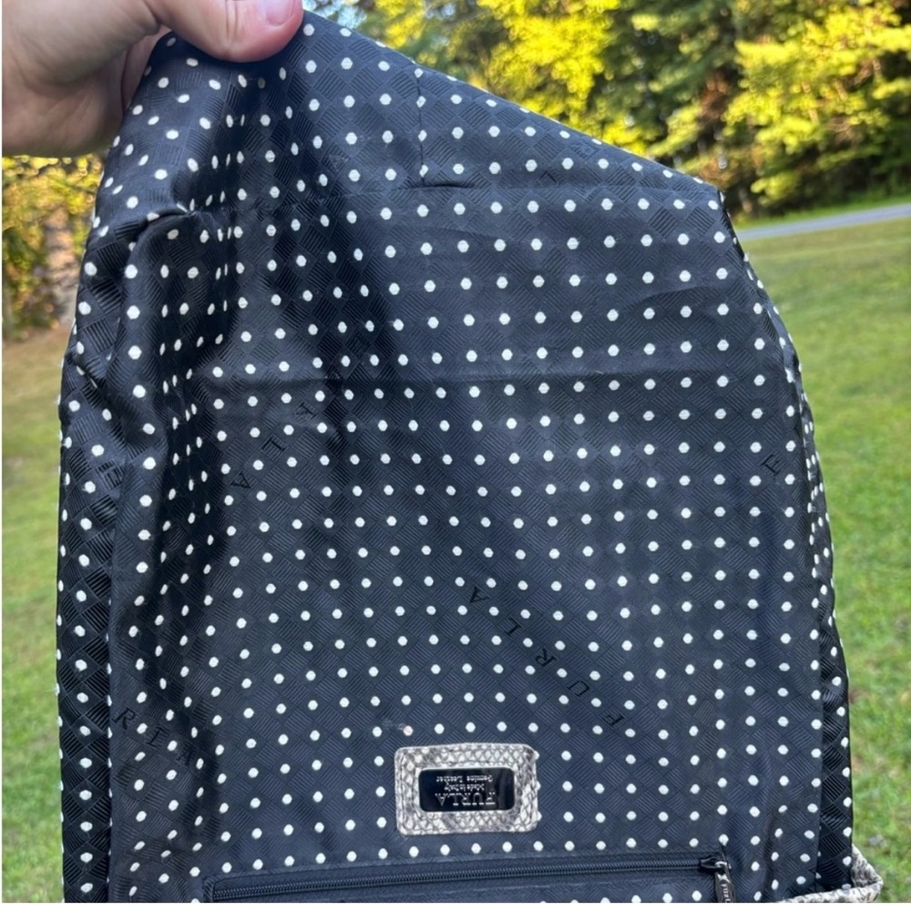 Furla Black and Snakeskin Tote Bag - Picture 6 of 15